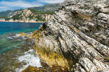 skały w Liapades © Kuba Zdanowicz