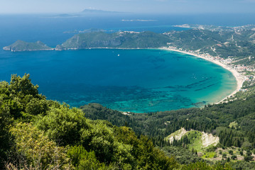 Fototapeta na wymiar zatoka Agios Georgios