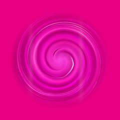 Beautiful Violet Cosmetic Cream smear. Eyeshadow template, Lasting powder top view. Red swatch, cosmetics backdrop.