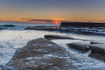 Rock Ledge and Seascape