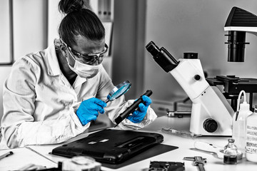 Data Forensics. Digital Forensic Investigator at Work