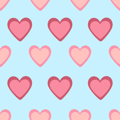 Valentine's day seamless pattern