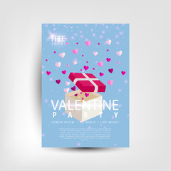 Valentines day poster