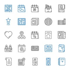 page icons set