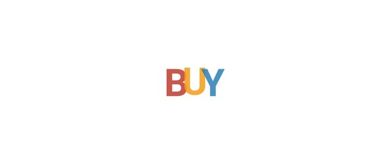 Buy word concept