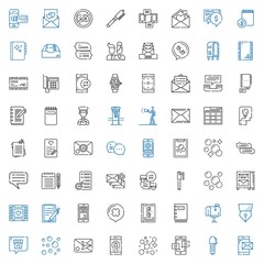 message icons set