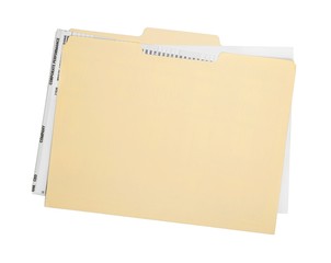 File Folder with Documents