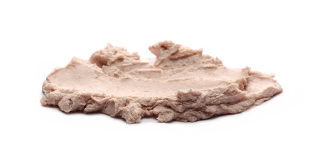 Pate isolated on white background