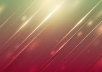 Abstract light on colorful background