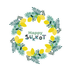 Fototapeta na wymiar Happy Sukkot8