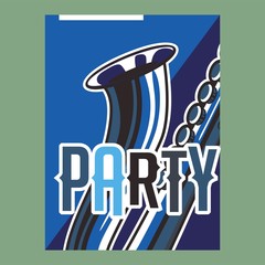 Beautiful modern classical music festival poster or flyer template. Ideal for local events announcement and promotions – Vector