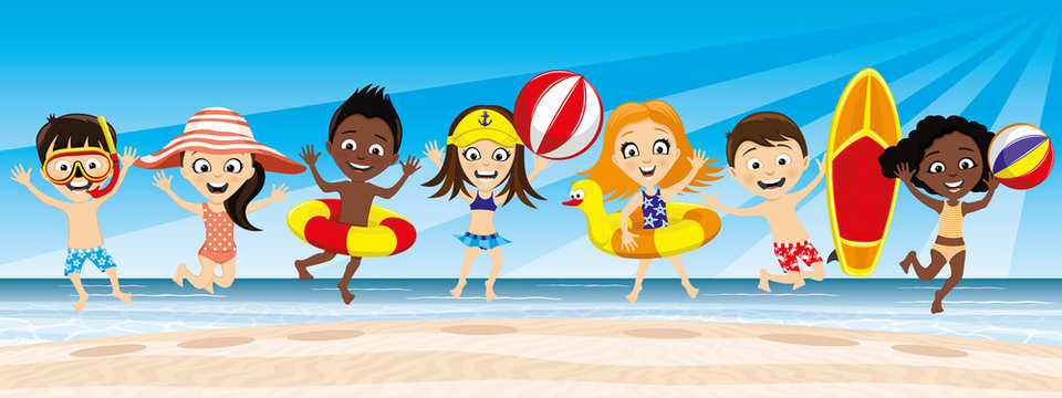 Beach Party Cartoon Images – Browse 35,236 Stock Photos, Vectors, and Video  | Adobe Stock