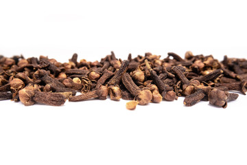 Dry Cloves isolated on white background