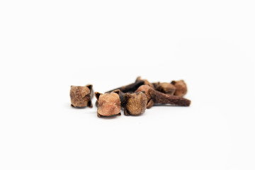 Dry Cloves isolated on white background