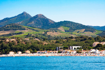 Argeles-sur-Mer in Pyrenees-Orientales department, Languedoc-Roussillon region
