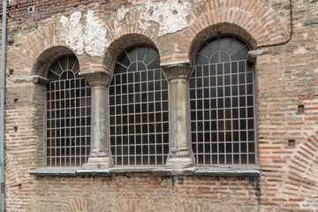 Ancient Byzantine Church of the Acheiropoietos in the center of city of Thessaloniki, Central Macedonia, Greece