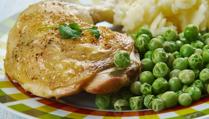 Honey Dijon Baked Chicken