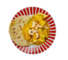 Creamy Cashew Indian Butter Paneer