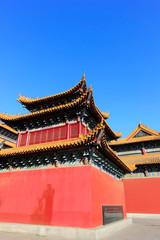 Obraz premium Goddess of mercy temple architecture