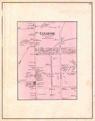 1873, Beers Map of Canarsie, Brooklyn, New York City