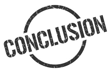 conclusion stamp