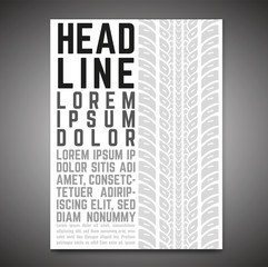 Off road Tire Poster © Double Brain