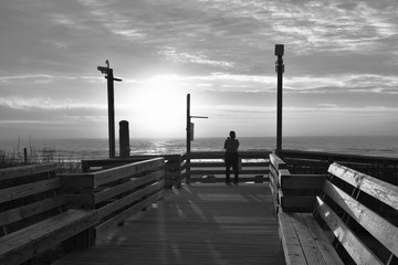 Obraz premium Pier Sunrise
