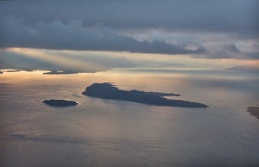 From the air towards jenua