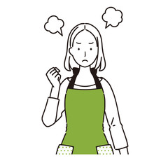 主婦　表情　怒り