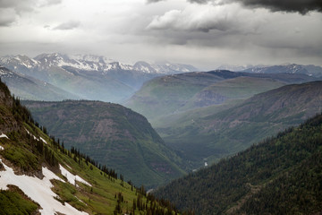 Fototapeta na wymiar Glacier National Park Montana USA