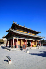 Five Pagoda Temple Building scenery, Hohhot city, Inner Mongolia autonomous region, China
