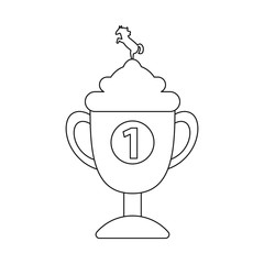 Vector design of horseback and equestrian logo. Collection of horseback and horse  stock symbol for web.