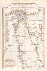 1794, Anville Map of Ancient Egypt