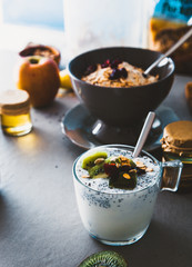 Healthy breakfast variety