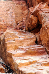 Ruins of the ancient city of Petra 