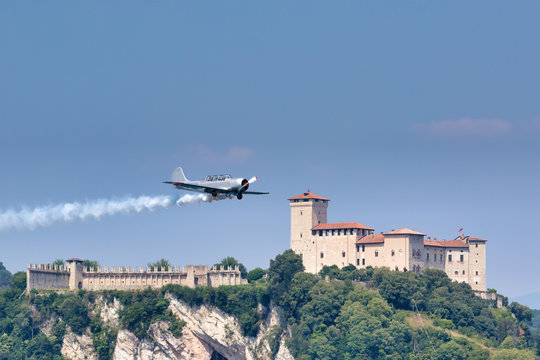 Aereo in  avaria a bassa quota