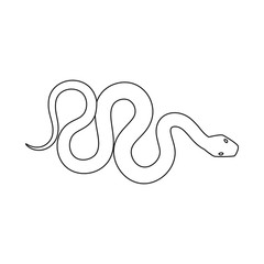 Vector illustration of poison and evil icon. Set of poison and bite stock symbol for web.