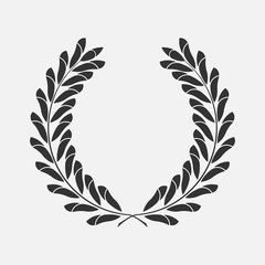 icon laurel wreath