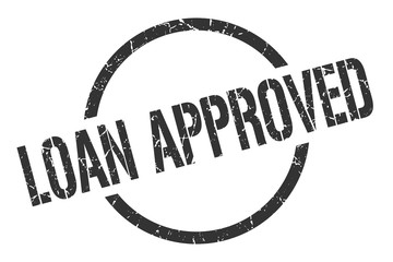 loan approved stamp