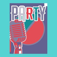 Jazz music, poster background template