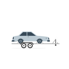 Car Hauler icon. Clipart image isolated on white background