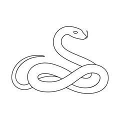 Fototapeta premium Vector illustration of poison and evil symbol. Set of poison and bite stock vector illustration.