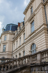 Fototapeta na wymiar Potocki Palace in Lviv. Baroque palace.