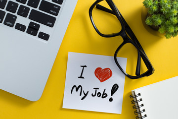 I Love My Job Concept