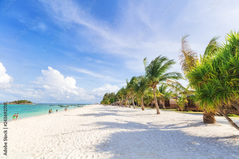 Canvas Prints Asian tropical beach paradise in Thailand