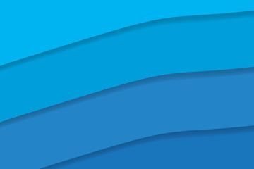 blue wavy texture- vector illustration