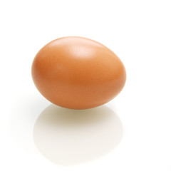 Brown Egg isolated