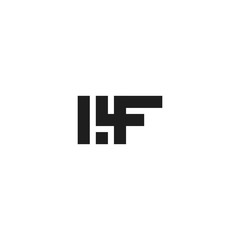 Letter 4F Monogram Abstract Creative Business Modern Logo