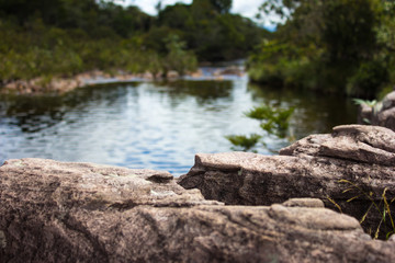 Fototapeta na wymiar River on Gran Sabana