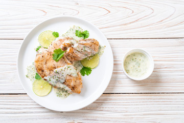 grilled chicken with lemon lime sauce